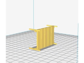 muelle pesquero 3d la impresión muebles en miniatura del paisaje wargaming 3d print model - Mito3D
