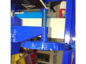 hypercube evolution bed leveling knob shorter shaft 3d printer parts 3d print model - Mito3D