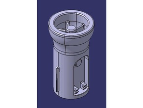 dyson v11 adapter vaccum cleaner 3d print model - Mito3D