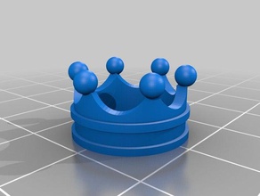 mini crown toy game accessories 3d print model - Mito3D
