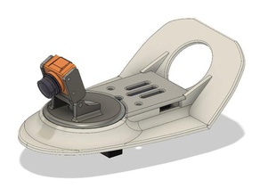 mini talon de la canopée runcam split pan tilt verrière fpv minitalon runcamsplit2 3d print model - Mito3D