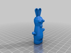 my customized easter bunnies animals 3d print model - Mito3D