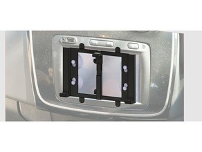 titulaire téléphone media-nav écran de l'automobile stand pour support smartphone soporte gratuit 3d print model - Mito3D