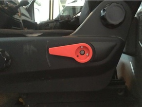 iveco daily seat height adjustment lever automotive 3d print model - Mito3D