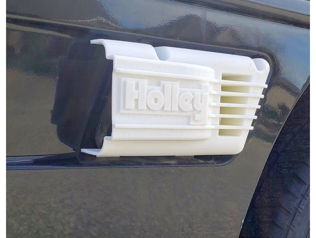 holley side scoop pontiac fiero automotive design parts car gt 1988 3D print model - Mito3D