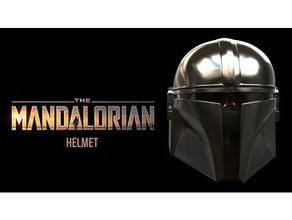 mandalorian helmet props boba fett broken nerd cosplay accessory starwars costume star wars 3d print model - Mito3D