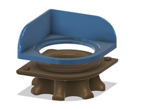 universal corner rubber feet filaflex hobby noise reduction ps4 xbox 3d print model - Mito3D
