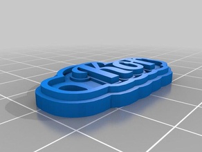 kor sleutelhanger Anahtarlık özelleştirilmiş 3d print model - Mito3D