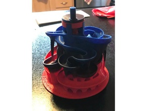 topcap 20for 3dmarble machine mechanical toys 3d print model - Mito3D