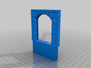 whq de la puerta rpg las baldosas warhammer quest 3d print model - Mito3D