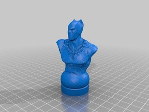 marvel black panther chess 3d print model - Mito3D
