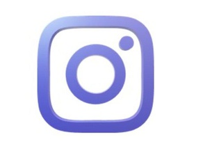 instagram-logo 3d print model - Mito3D