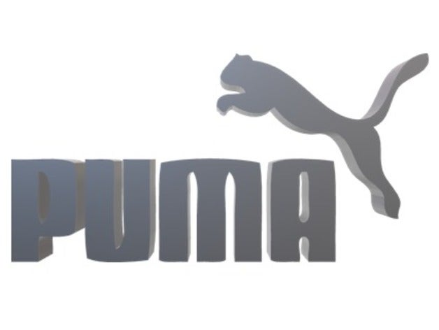 puma-logo 3d drucken 3D print model - Mito3D