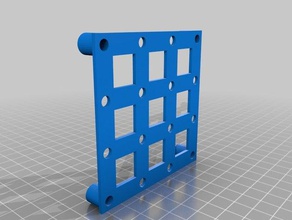 4x4x4 3d led cube helper diy 3dcube matrix 3d print model - Mito3D
