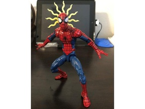 sentido arácnido efecto de las figuras acción los juguetes juegos marvel legends spider-man 3d print model - Mito3D