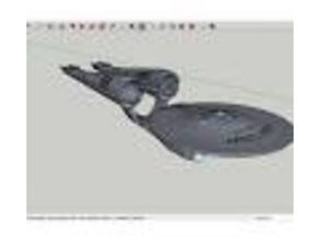 uss enterprsie ncc 1701 spaceship 3d printing enterprise spacer 3d print model - Mito3D