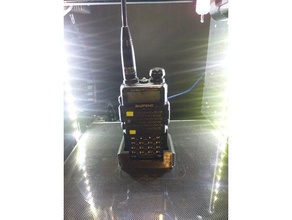 baofeng uv-5r stand elettronica 3d print model - Mito3D