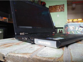 lenovo t420 baie de disque dur couverture le couvercle ordinateur portable 3d print model - Mito3D