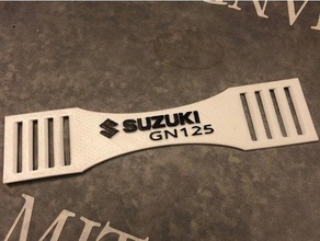 suzuki gn125 battery strap automotive 3d print model - Mito3D