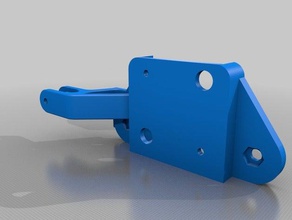 ender 3 x-Achsen-Schrittmotor-Dämpfer-adapter-filament-Rollenführung 3d Drucker Zubehör 3d print model - Mito3D