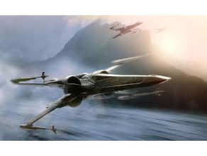 x-wing di star wars 3d stampa 3d print model - Mito3D
