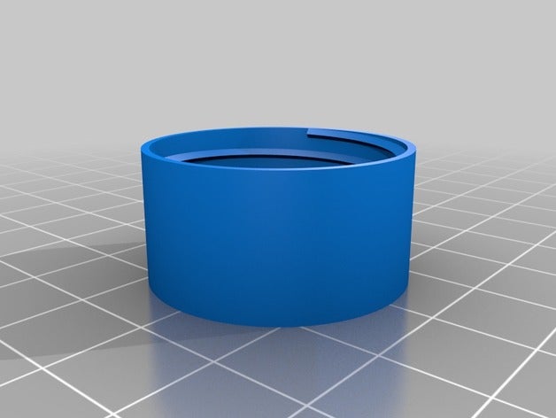 flaschendeckel gewinde gl 28 família 3D print model - Mito3D