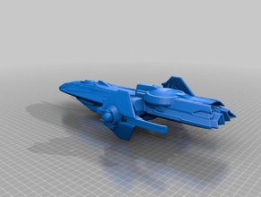star citizen enclume carrack anvil aerospace vaisseau spatial 3d print model - Mito3D