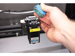 incisore laser swap di sistema creality cr-10 cambio rapido aggiornamento 3d print model - Mito3D