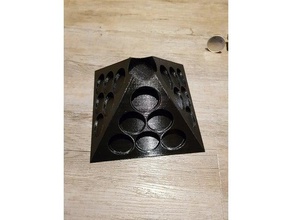 nespresso capsule pyramid kapselpyramide decor 3d print model - Mito3D