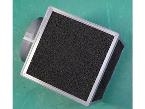 hava filtre kutusunu duman çıkarıcı elektronik filtresi küp proje lehim 3d print model - Mito3D