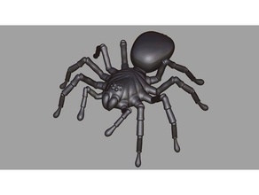 tarentule araignée les animaux 3d print model - Mito3D