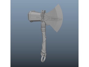 v1 fırtına kesici sanat <url> axe groot çekiç sonsuz savaş model stormbreaker thor thors hammer oyuncak 3d print model - Mito3D