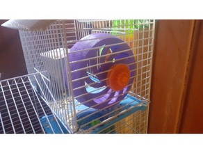 hamster wheel bearing pets 3d print model - Mito3D