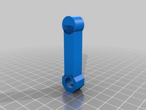 shower handset valve handle replacement parts 3d print model - Mito3D
