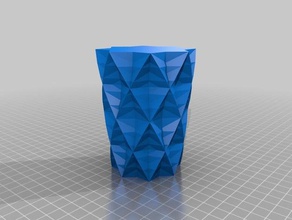 my customized simple vase 3d print model - Mito3D