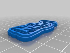 t1 signs logos customized 3d print model - Mito3D
