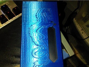 samsung j7 caso de telefone usando dragão oriental livro marca a placa face 3d print model - Mito3D
