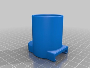 Staub extractor-connector mastercraft Bandschleifer Maschine tools 3d print model - Mito3D
