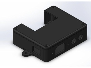boîte d'alimentation 12v de l'électronique boîtier 3d print model - Mito3D