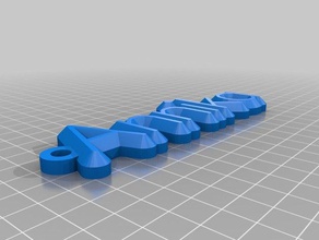 annika organización personalizado 3d print model - Mito3D