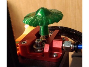 ender 3 mushroom extruder knob 3d printer accessories blender creality ender3 3d print model - Mito3D