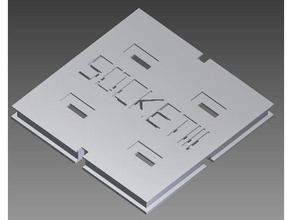 486 dx 2 socket 3 cpu cover holder electronics amd case intel texas instruments 3d print model - Mito3D