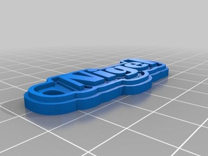 nigel anahtarı Anahtarlık özelleştirilmiş 3d print model - Mito3D