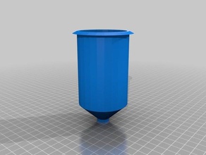 office table flower pot 3d print model - Mito3D