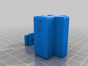 prusa i3 mk3 mise à niveau 4xantivibration tischfuss gummi distance 3d print model - Mito3D