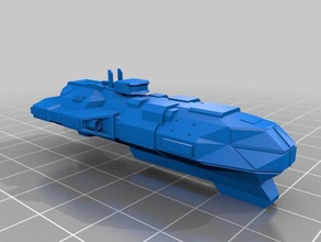 cruiser nave espacial 3d print model - Mito3D