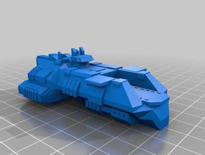 carrier vehicles spaceship 3d print model - Mito3D