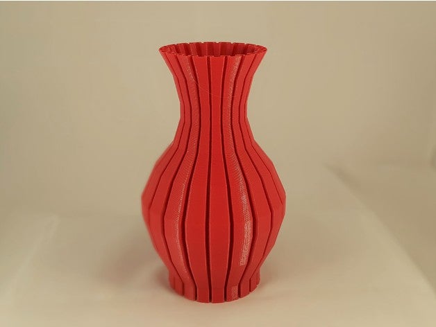 flexivase art vase mode 3D print model - Mito3D