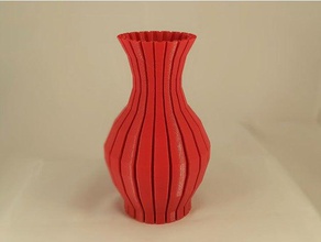 flexivase Kunst vase-Modus 3d print model - Mito3D