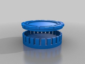 boite &agrave saucisson contenitori 3d print model - Mito3D